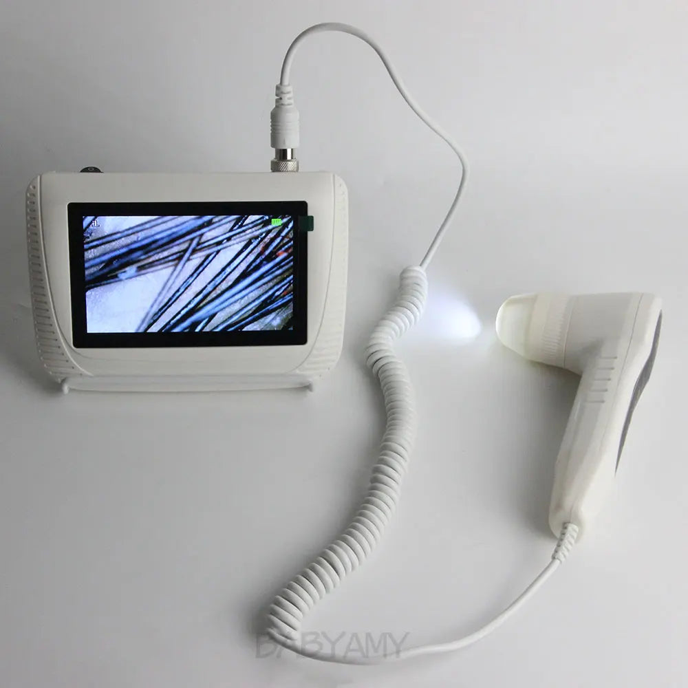 7 inch Skin Analyzer Machine - Scalp Detector - Tester Facial Skin Hai ...