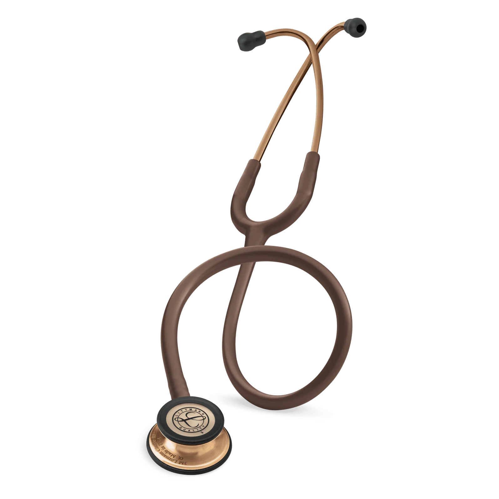 3M Littmann Classic III Stethoscope Special Edition Copper Chocolate Gold (5809) - Special Copper Chocolate with Golden Chest Piece - Littmann Stethoscopes in Pakistan