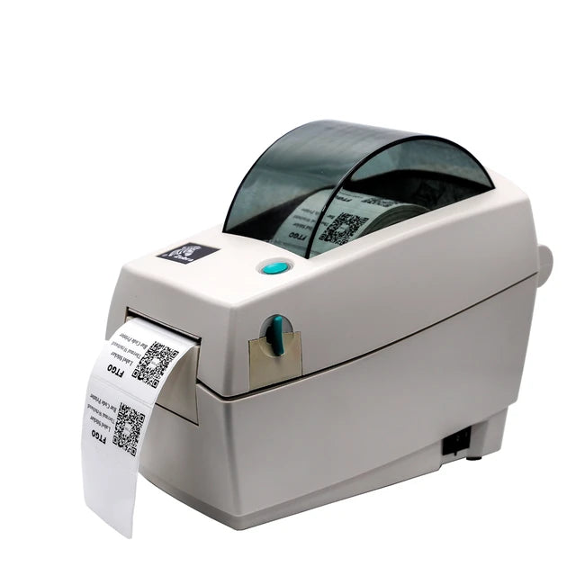 FTGO Zebra LP2824 Wristbands Label Barcode Thermal Printer FTGO