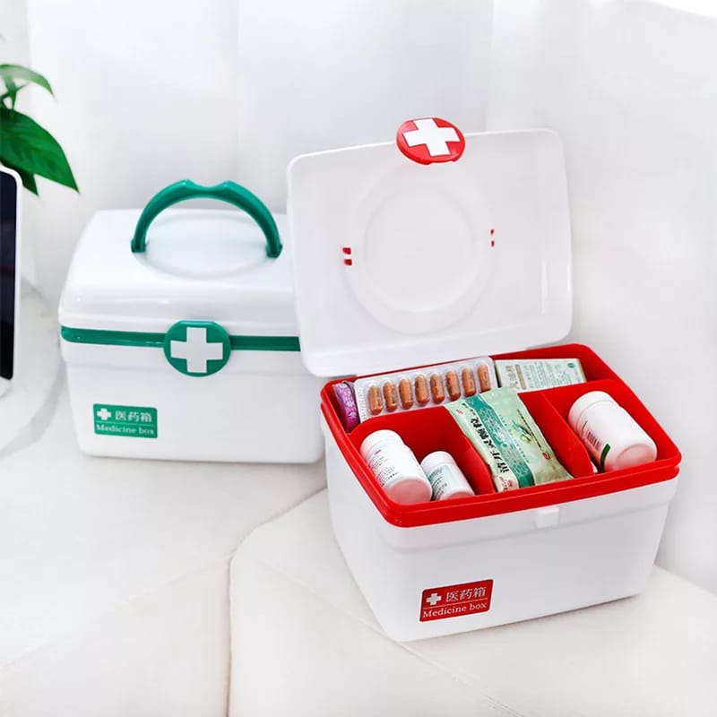 Medicine Cabinet Storage First Aid Box For Medical Aid – BRIGHT WAY ...