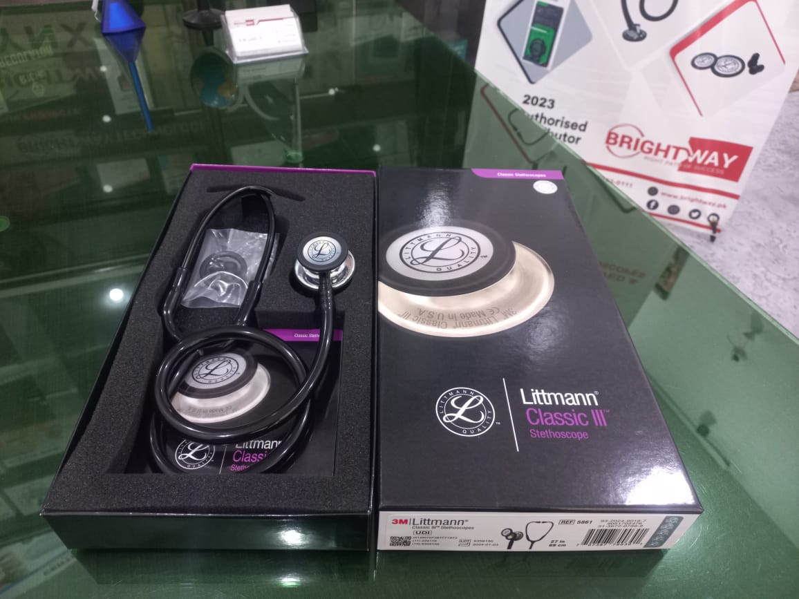 Littmann Classic Iii Stethoscope Champagne & Black 5861 at Jordan Arida ...