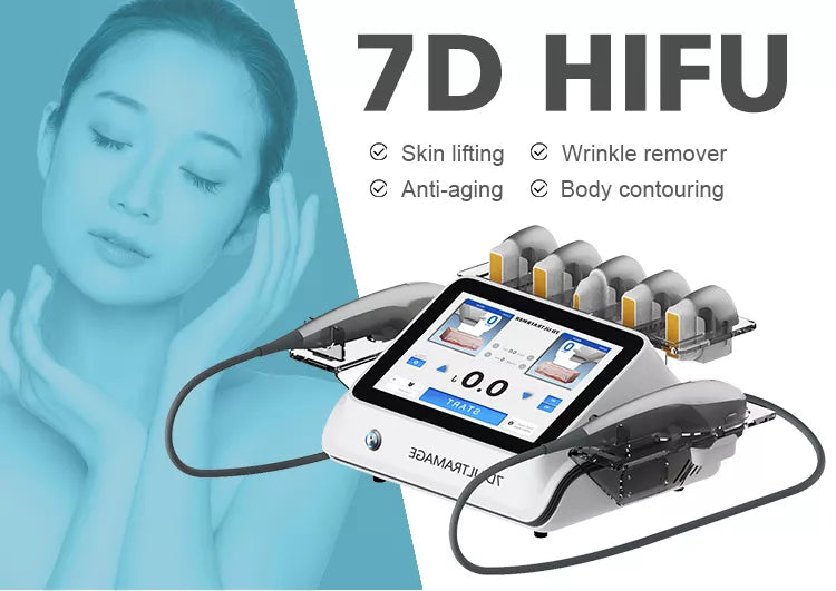 7D HIFU Machine - MMFU - 7D HIFU Machine Anti-Wrinkle - 7D HIFU Ultrasound - High Intensity Focused Ultrasound - Wrinkle Removal Beauty Machine in Pakistan