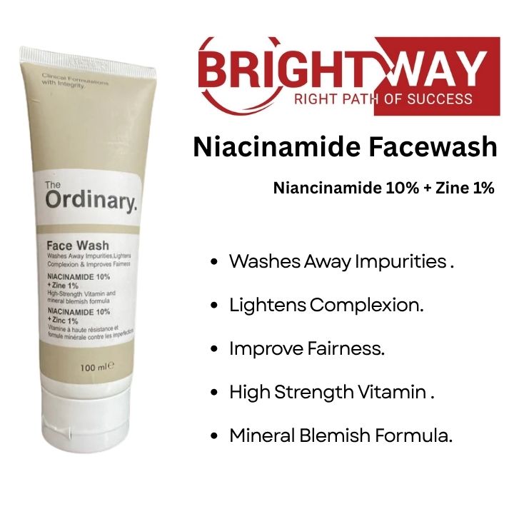 Niacinamide Facewash 150ML – Brighten & Balance Oily Skin