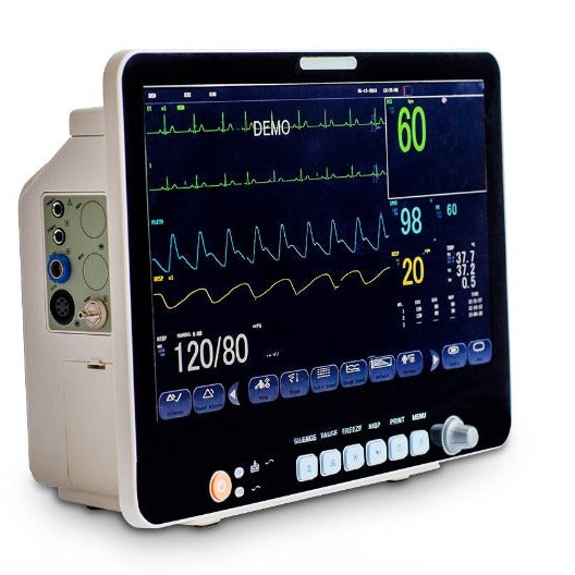 Multi Parameters Patient Monitor CM-15 - Best Quality CM-15 Patient BP ECG SPO2 Etc Monitors - Patient Monitors in Pakistan