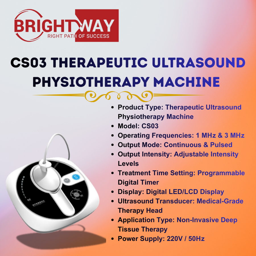 CS03 Therapeutic Ultrasound Physiotherapy Machine Price Pakistan