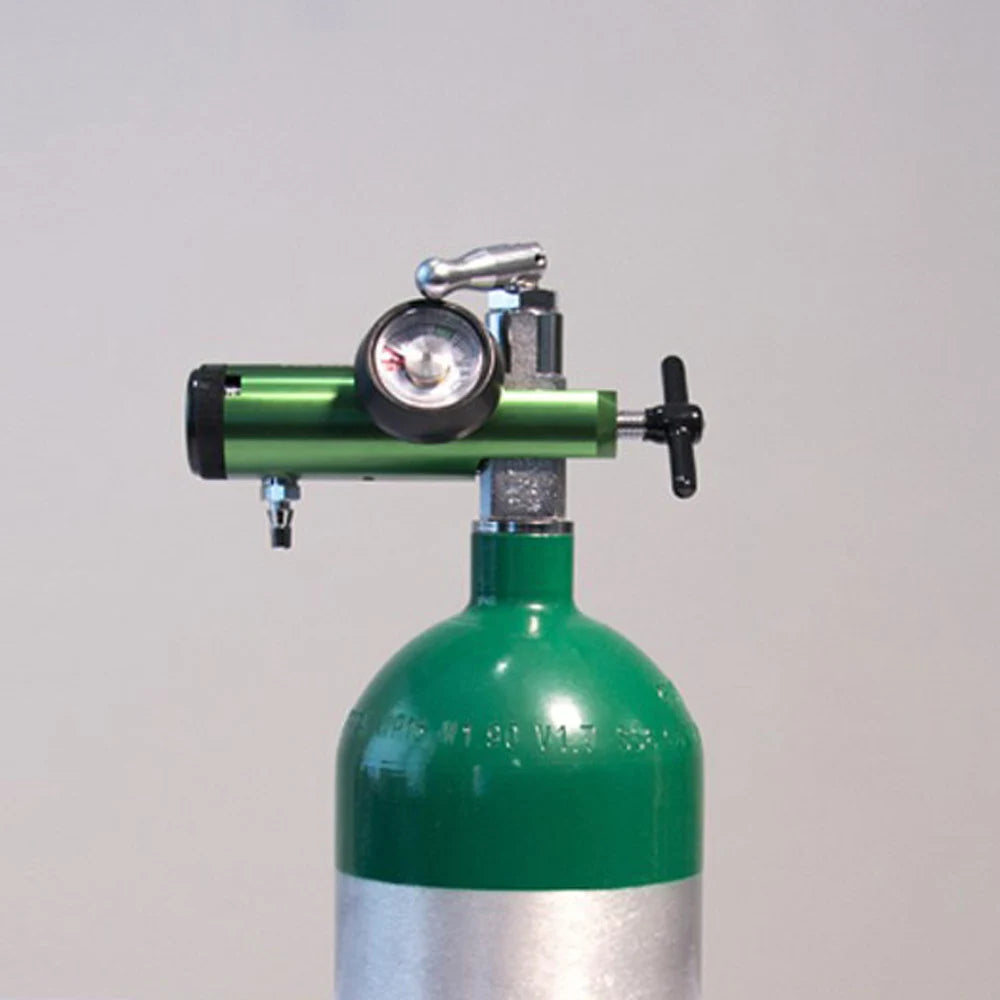 High Quality 0-4 LPM Pediatric Oxygen Tank - Regulator CGA870 Type MIN ...
