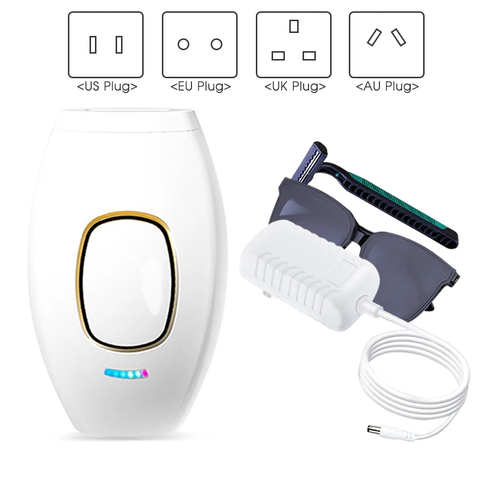 Ipl Body IPL Hair Remover Body Bikini Electric Laser - Epilator Pulses Permanen ...