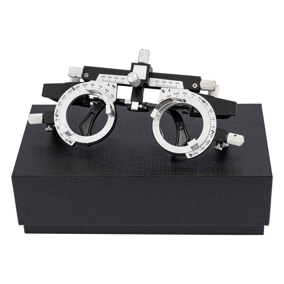 Optometry Adjustable Socket Optical Trial Lens Frame - Fully Adjustable Universal Typetrial Refrac ...