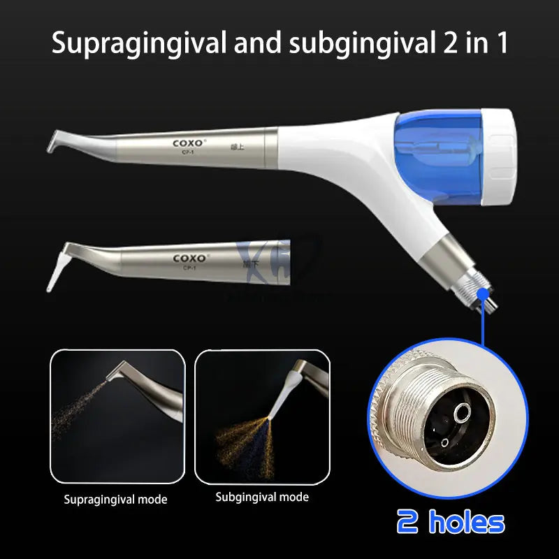 COXO 2 In 1 Supragingival&Subgingival - Dental Air Prophy Unit Air Flo ...
