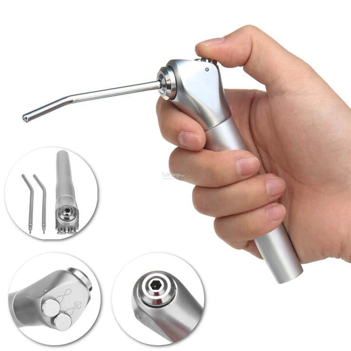 Triple Water Spray Syringe Dental Hand Piece with 2 Nozzle Manufacturers in Chania - Dental Triple Syringe Supplies in  Pakistan