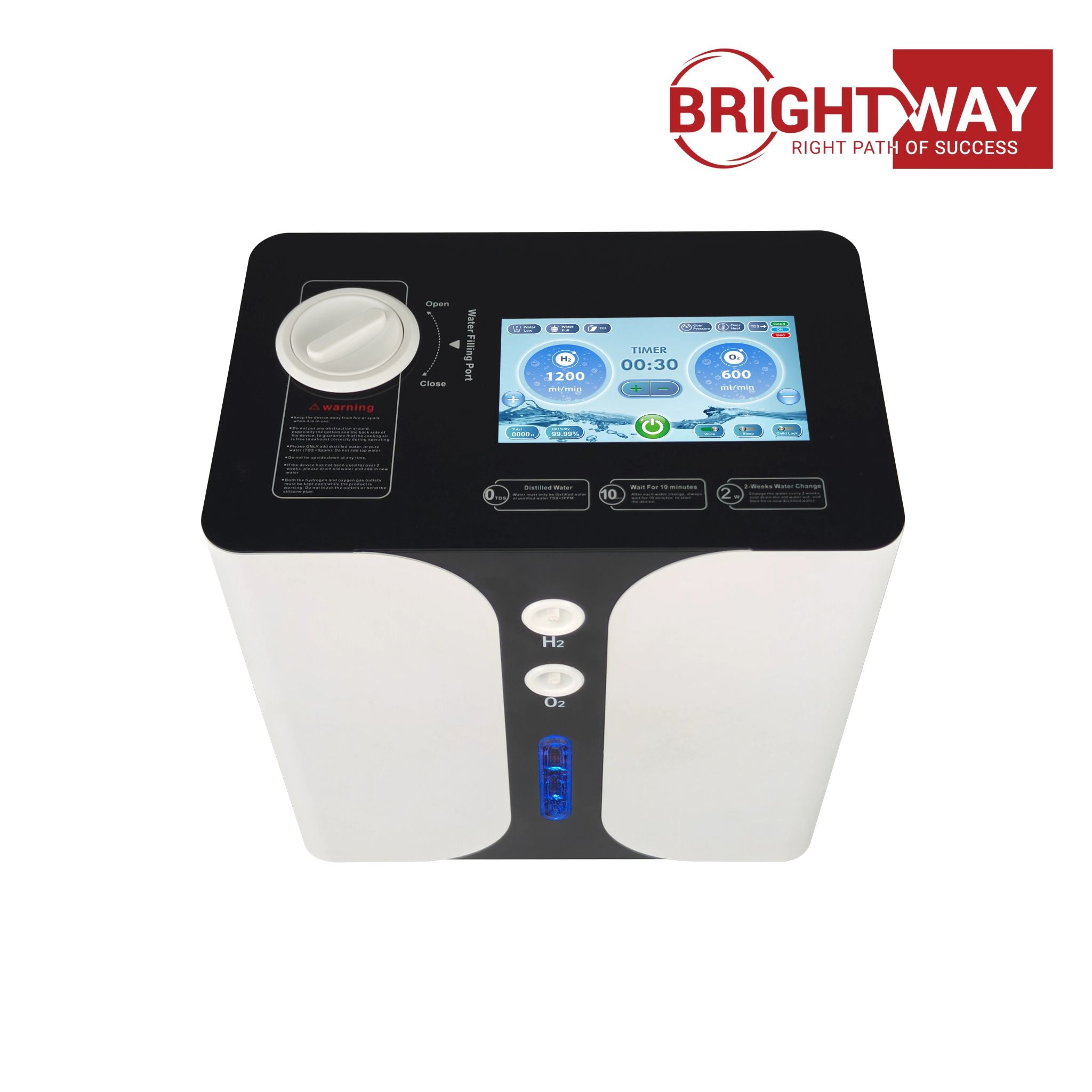 AQUAPURE Molecular Hydrogen Inhalation Therapy Machine Importer in Pakistan