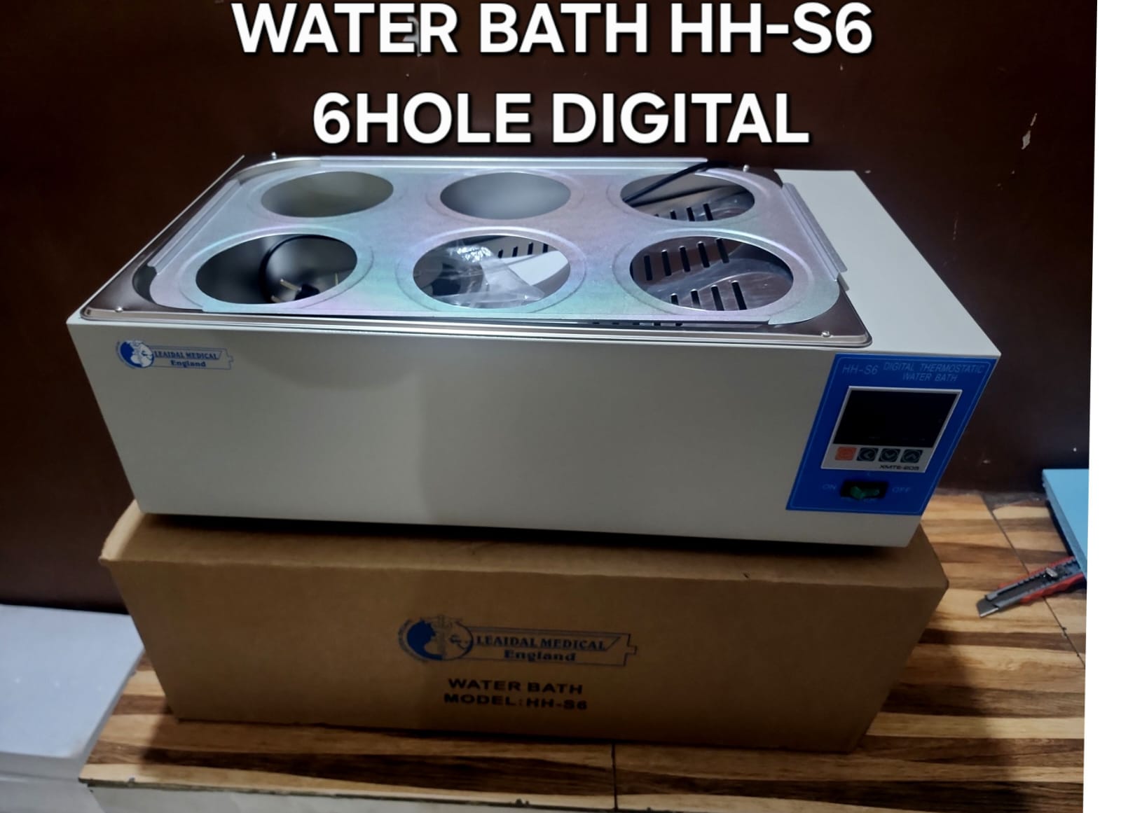 10L 6-Hole Water Bath – Reliable Heating Solution for Laboratory Applications