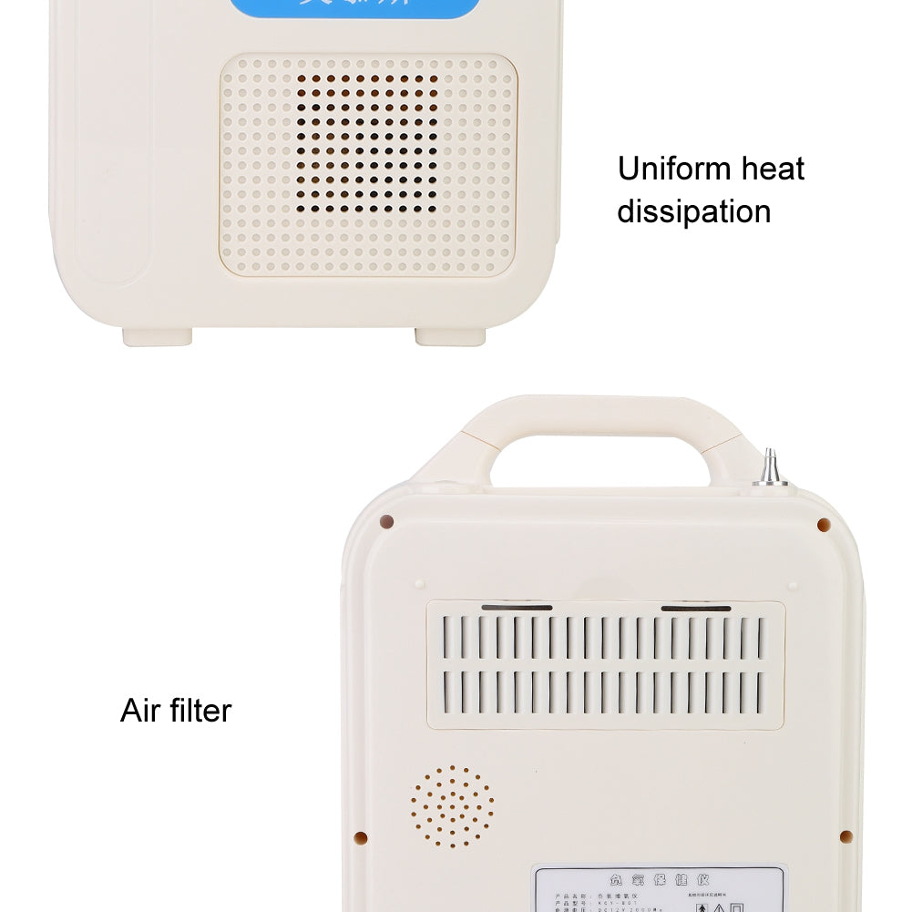Oxygen concentrator, portable oxygen concentrator negative ion atomization oxygen generator machine 5 L