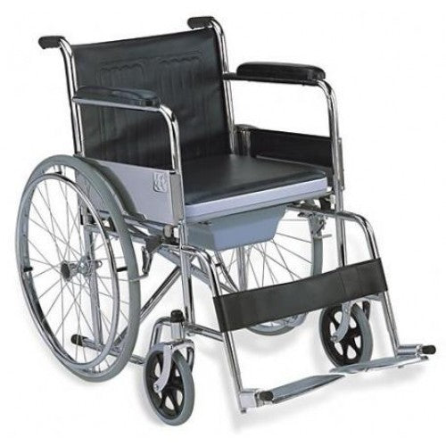 Commode Wheelchair in Pakistan – Wheelchair with Commode – Foldable Commode Wheelchair