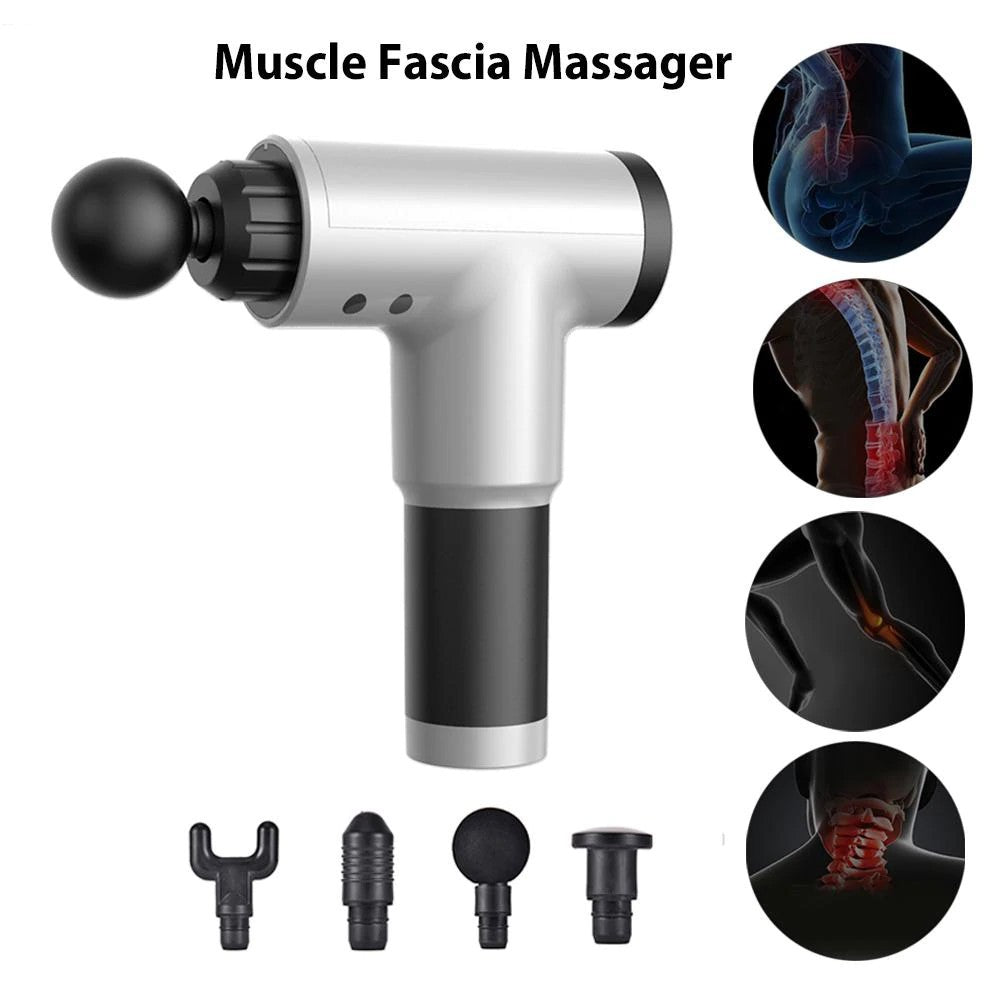 Muscle Massager - Fascial Gun Deep Muscle Fitness Massager - Fascial Massage Gun - Deep Tissue Massager