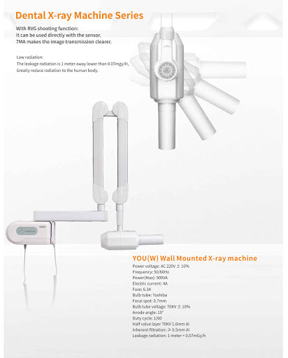 YOUJOY Mobile - Wall-mounted Dental X-ray Unit - Wall Mount and Mobile Dental X-Ray in Pakistan