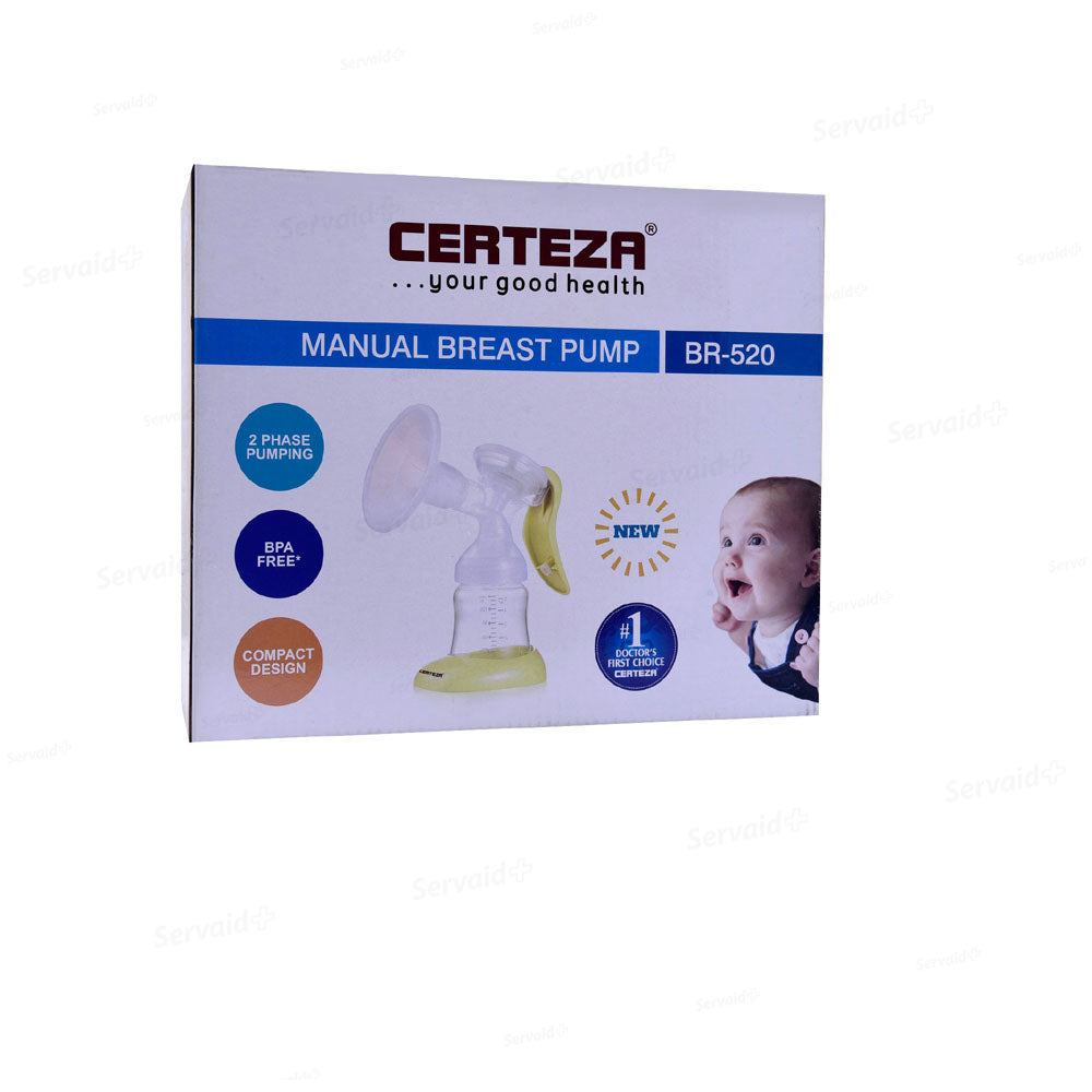 Certeza Manual Breast Pump BR-520 - Certeza Breast Pumps in Pakistan - Certeza Breast Pump Supplier in Pakistan