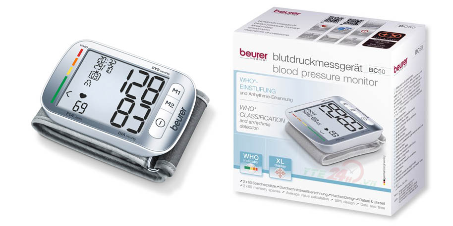 Beurer - Wrist Blood Pressure Monitor - Beurer Digital Wrist Type Blood Pressure Monitors in Pakistan
