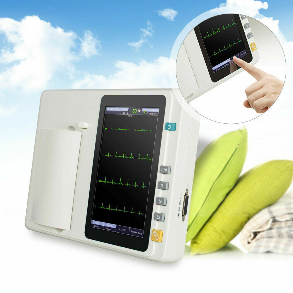 Ecg Machine Advanced 6 Channel ECG Machine TEC 650 - ECG Machines in Pakistan – BRIGHT WAY ...