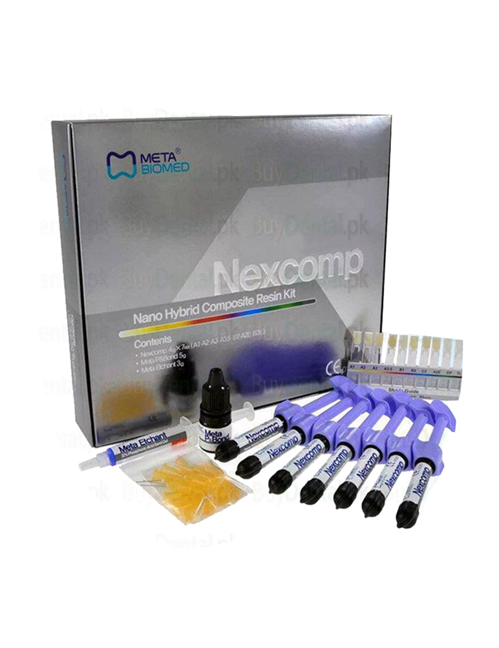 NEXCOMP- COMPOSITE RESIN KIT by META BIOMED - Meta Biomed Nexcomp Nano Hybrid Composite Kit in Pakistan